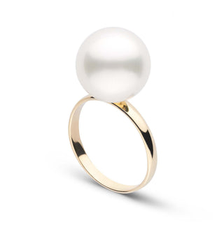 Classic Collection 12.0-13.0 mm White South Sea Pearl Ring yg