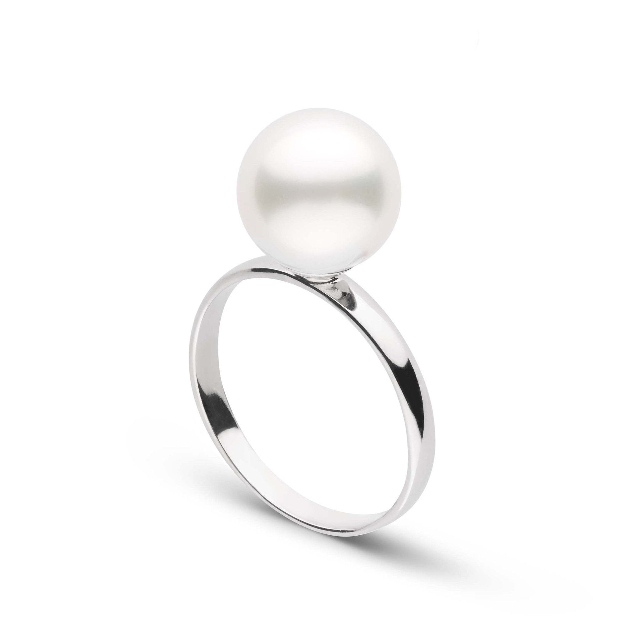Classic Collection 9.0-10.0 mm White South Sea Pearl Ring