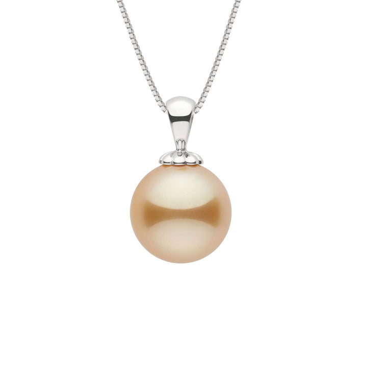 Classic Collection Golden 10.0-11.0 mm South Sea Pearl Pendant