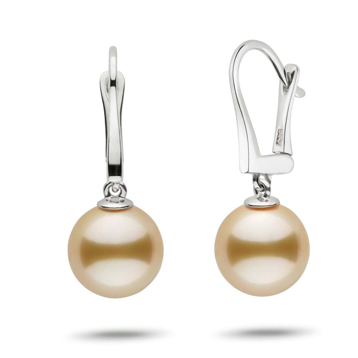 Classic Collection Golden South Sea 10.0-11.0 mm Pearl Dangle Earrings