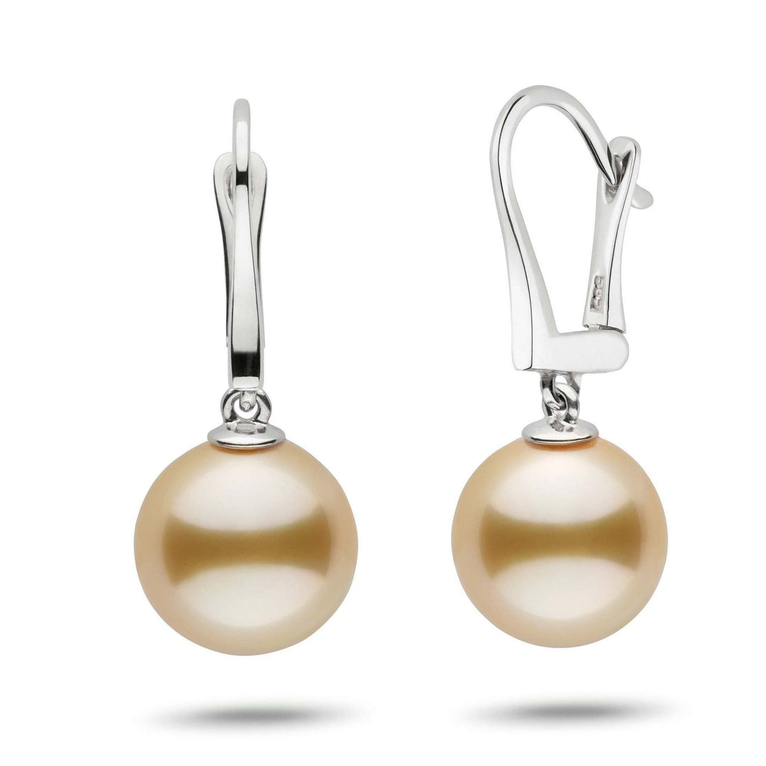 Classic Collection Golden South Sea 11.0-12.0 mm Pearl Dangle Earrings