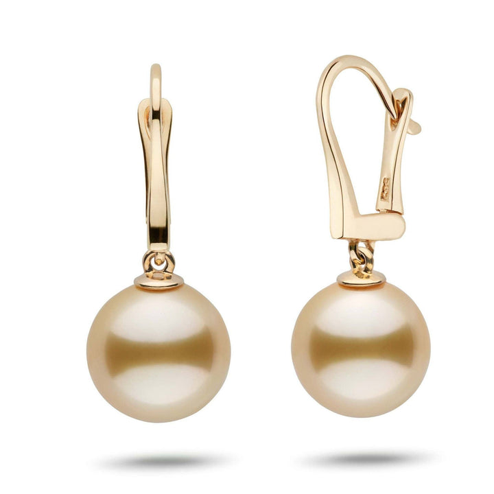 Classic Collection Golden South Sea 11.0-12.0 mm Pearl Dangle Earrings
