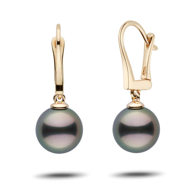 Classic Collection Tahitian 10.0-11.0 mm Pearl Dangle Earrings yg