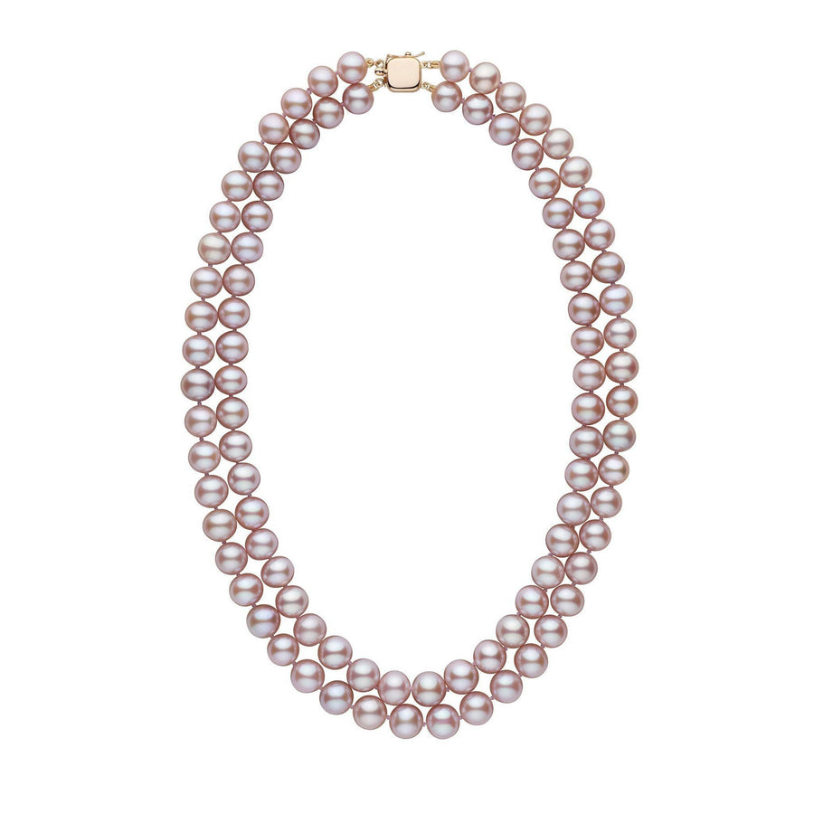 Double Pearl Necklace