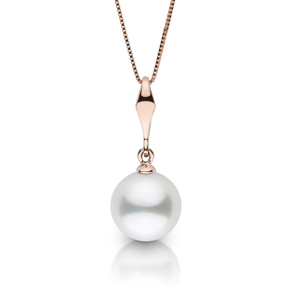 Essential Collection 9.0-10.0 mm White South Sea Pearl Pendant rg