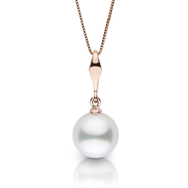 Essential Collection 9.0-10.0 mm White South Sea Pearl Pendant rg