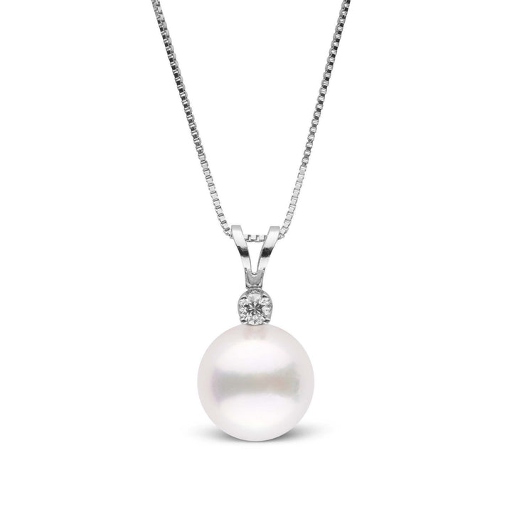 Harmony Collection 8.5-9.0 mm AAA Akoya Pearl Pendant white gold