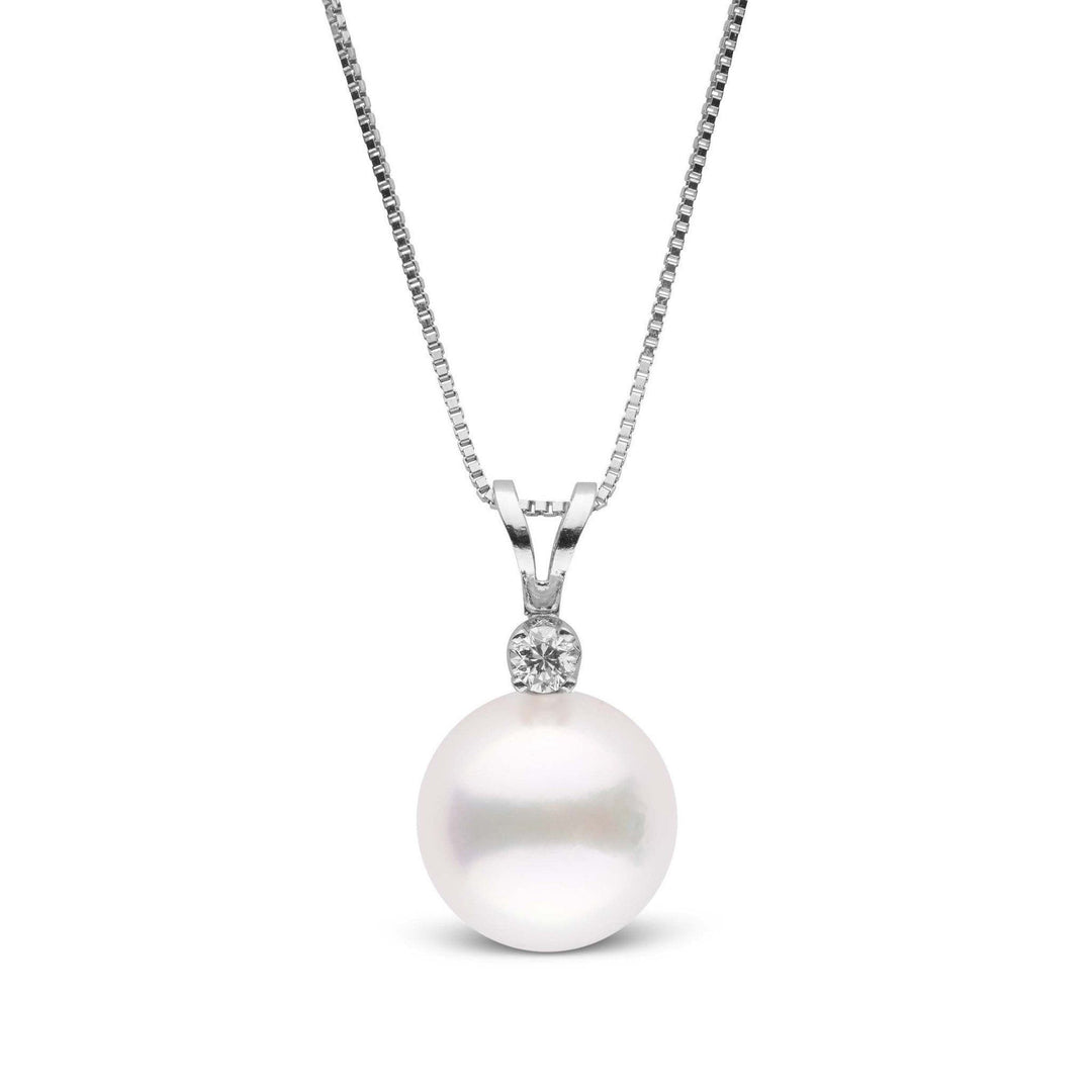 Harmony Collection 9.0-9.5 mm AAA Akoya Pearl Pendant white gold