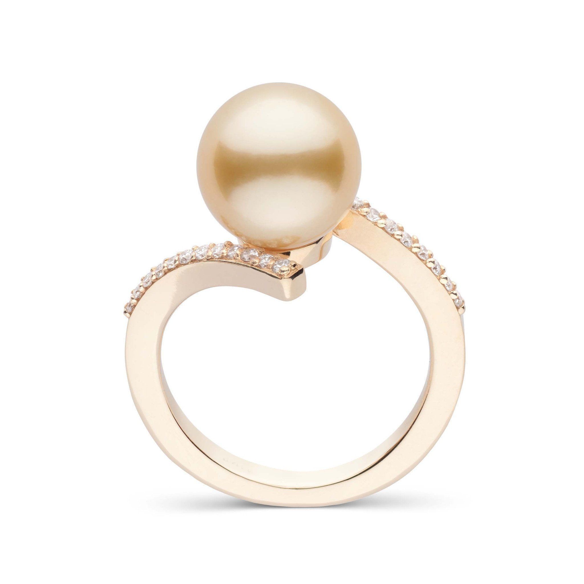 Karma Collection Golden South Sea Pearl Ring