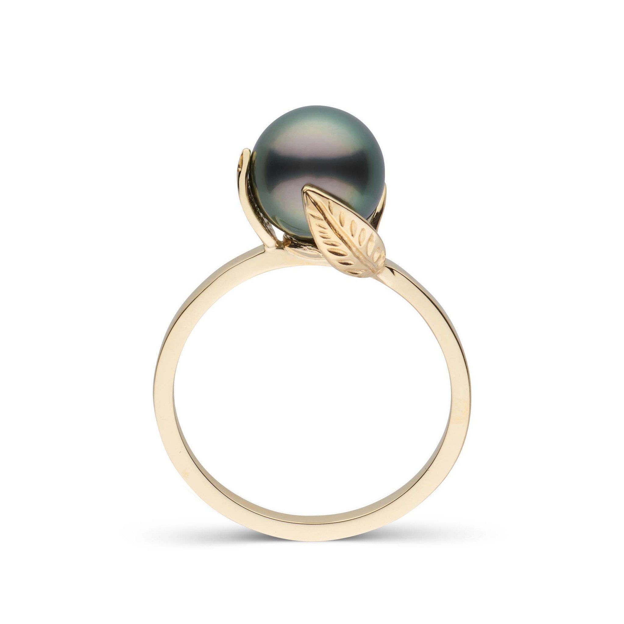 Leaf Collection Tahitian Pearl Ring