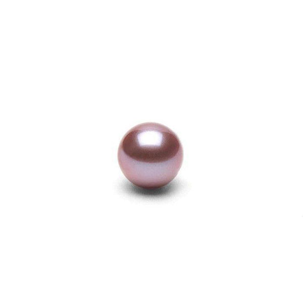 Single loose lavender freshwater pearl with smooth surface and soft luster from the Loose Lavender Freshwater Pearls (Sold as Set of 4) collection.
