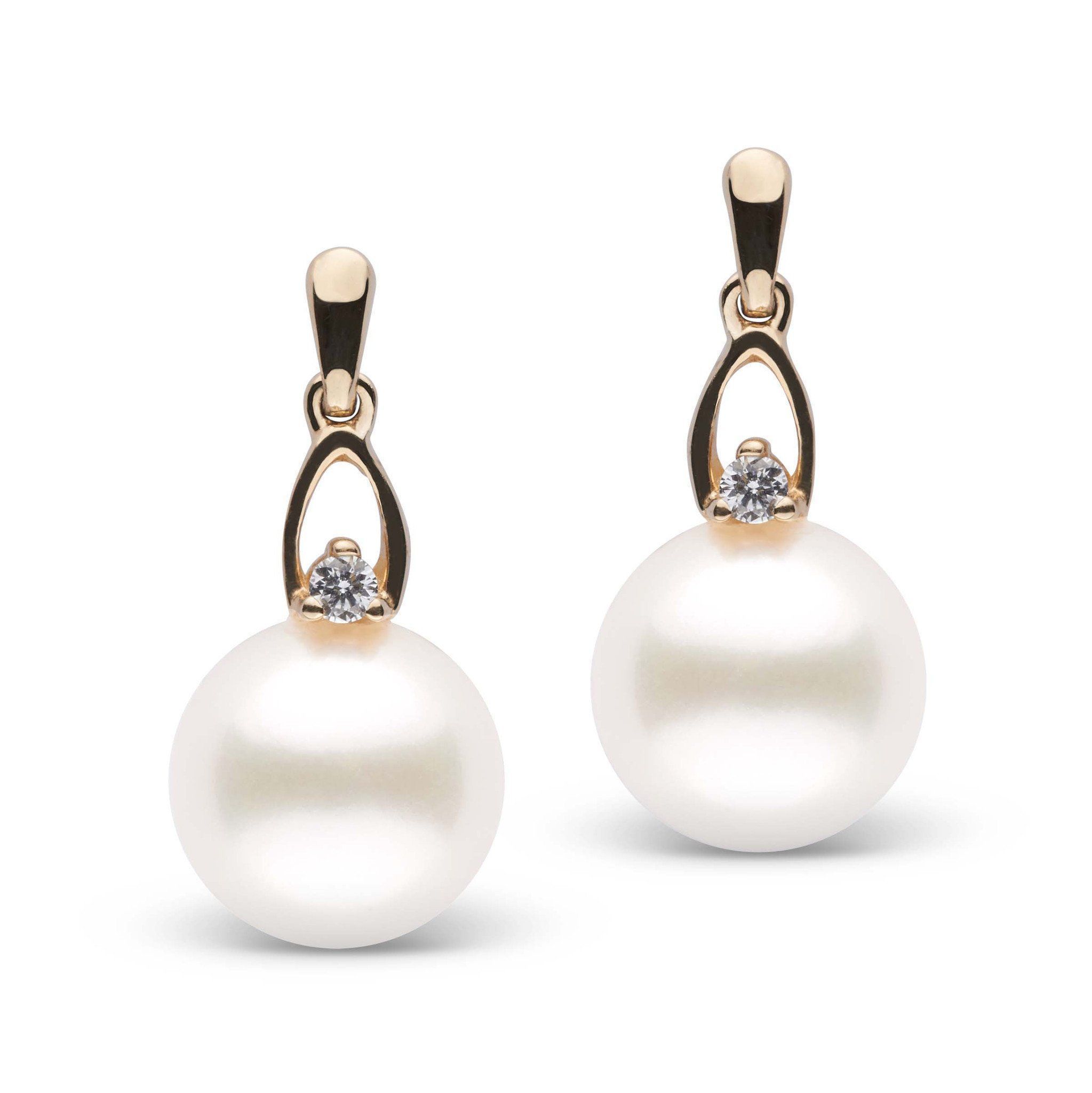 Juliet Collection Freshadama Pearl and Diamond Earrings