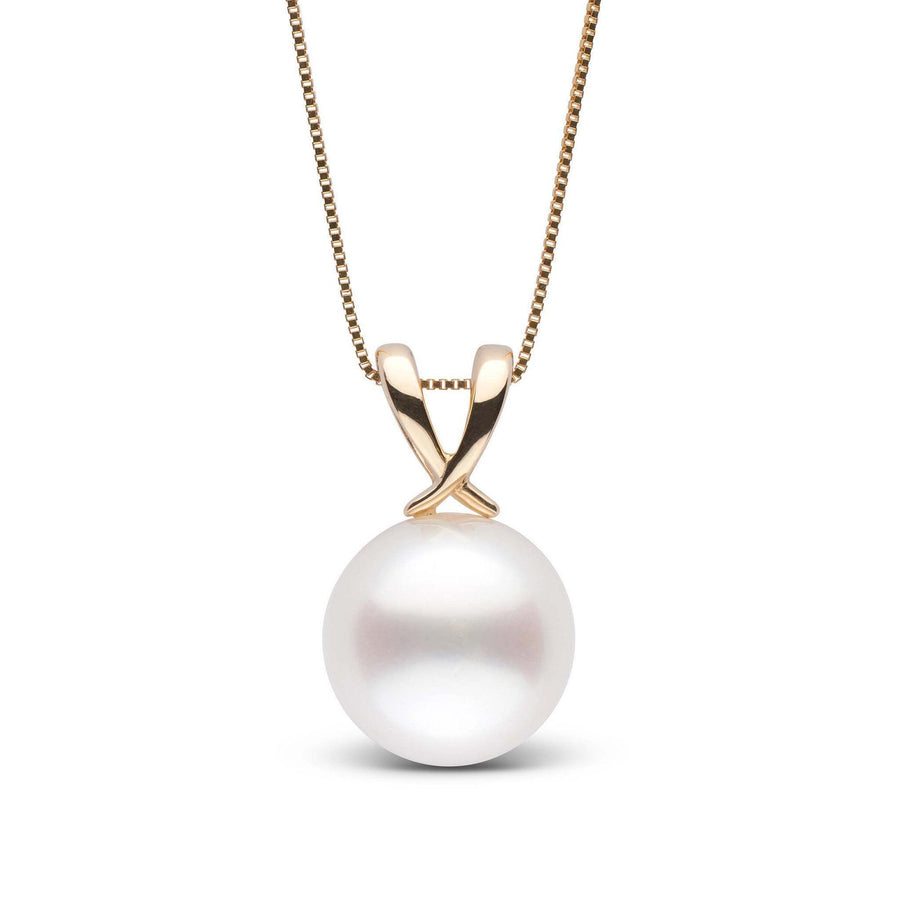 Ribbon Collection 11.0-12.0 mm White South Sea Pearl Pendant yg