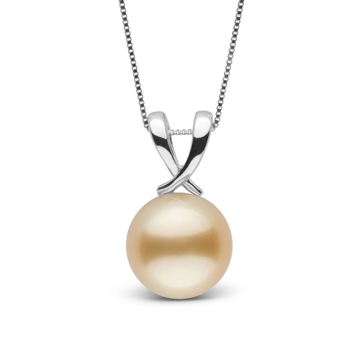Ribbon Collection Golden 10.0-11.0 mm South Sea Pearl Pendant