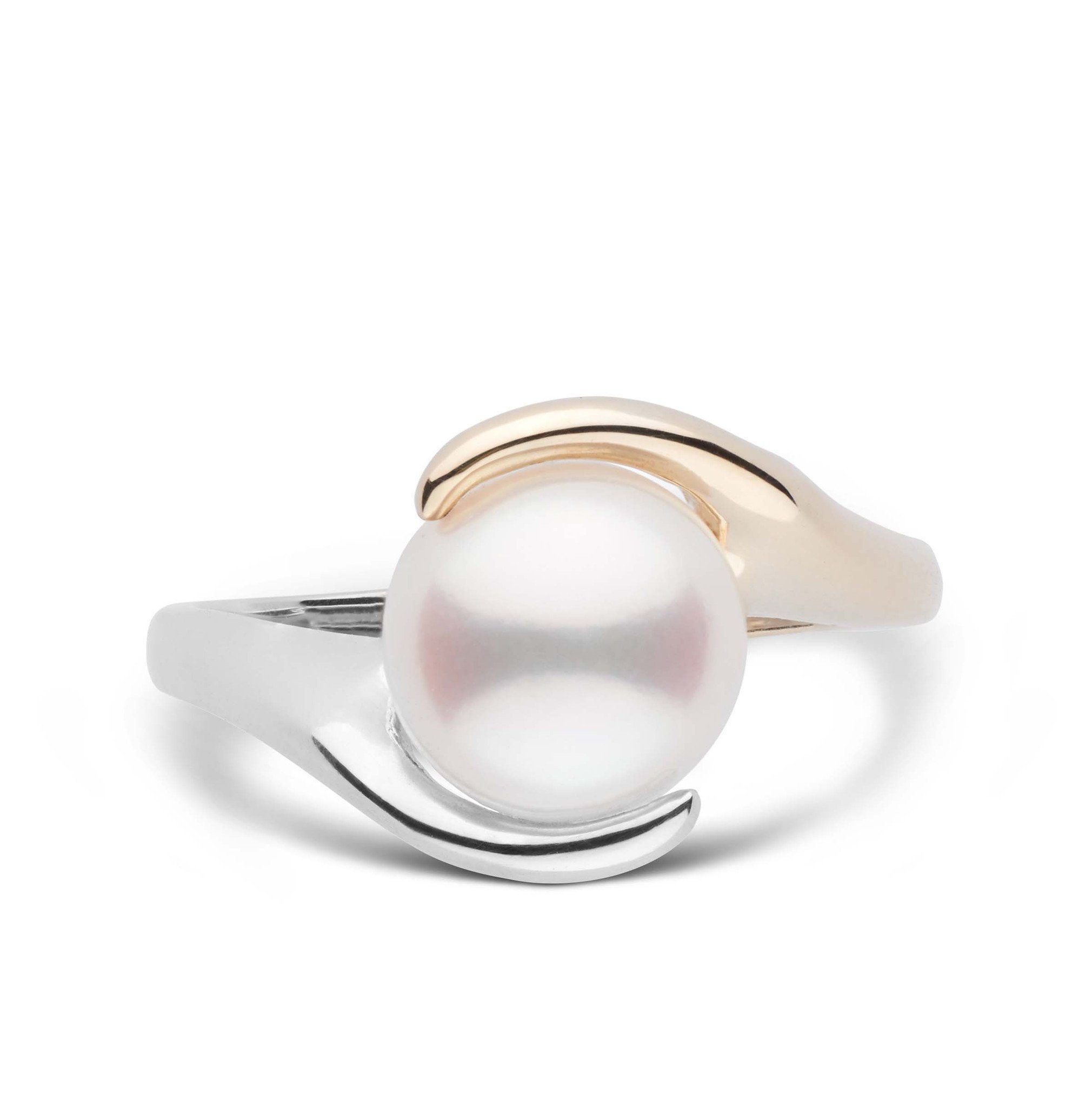 Flower & Pearl Ring – Love Stylize