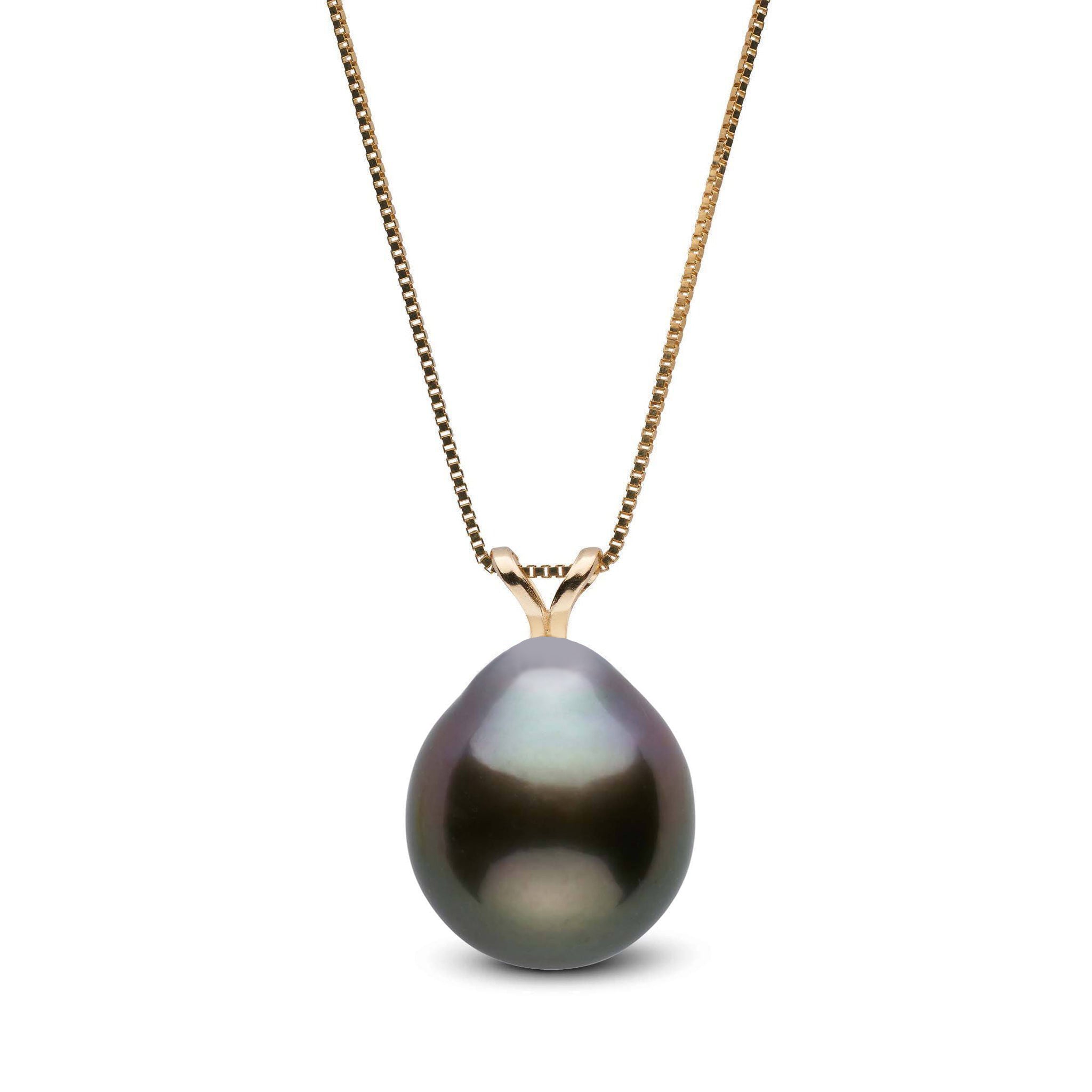 Unity Collection 9.0-10.0 mm Drop Tahitian Pearl Pendant