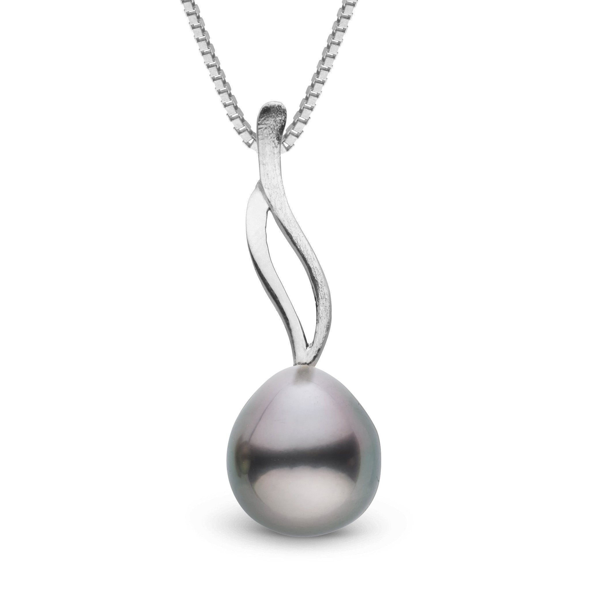 Wisp Collection Tahitian Drop 8.0-9.0 mm Pearl Pendant – Pearl