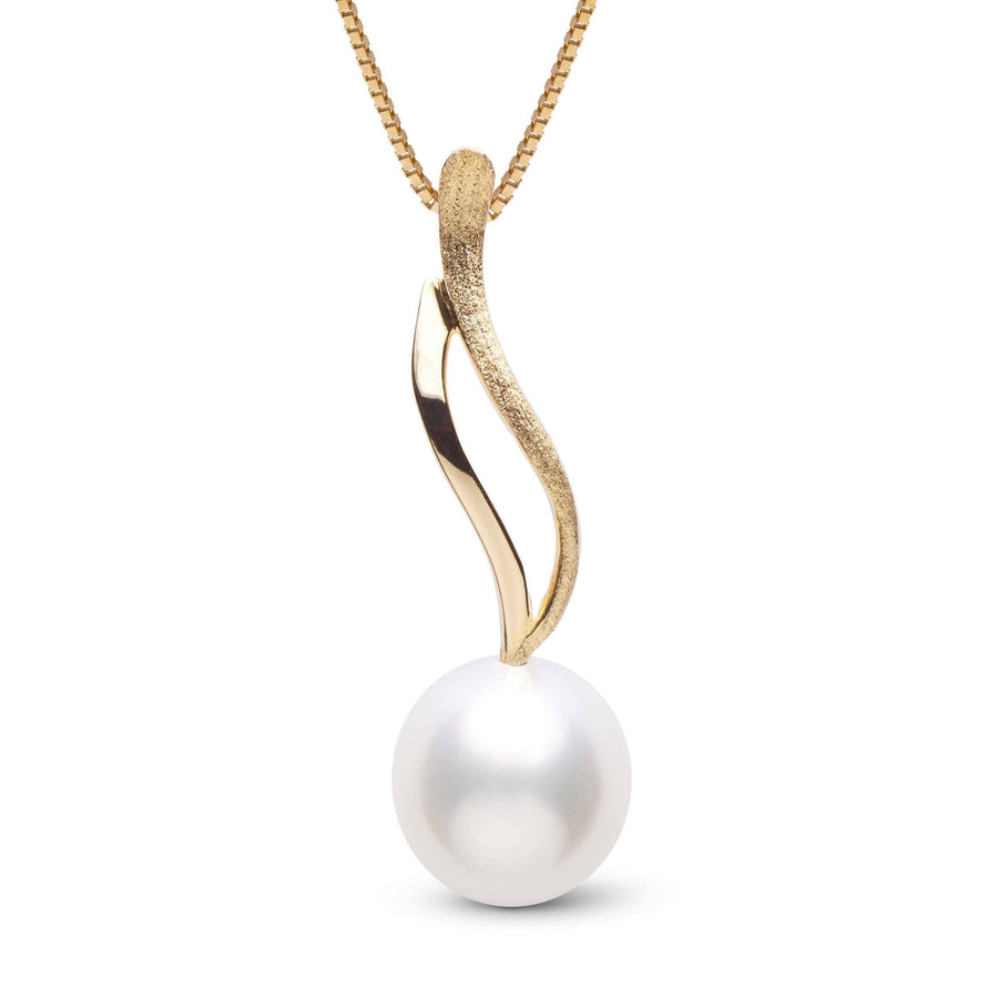 Wisp Collection 10.0-11.0 mm Drop White South Sea Pearl Pendant yg